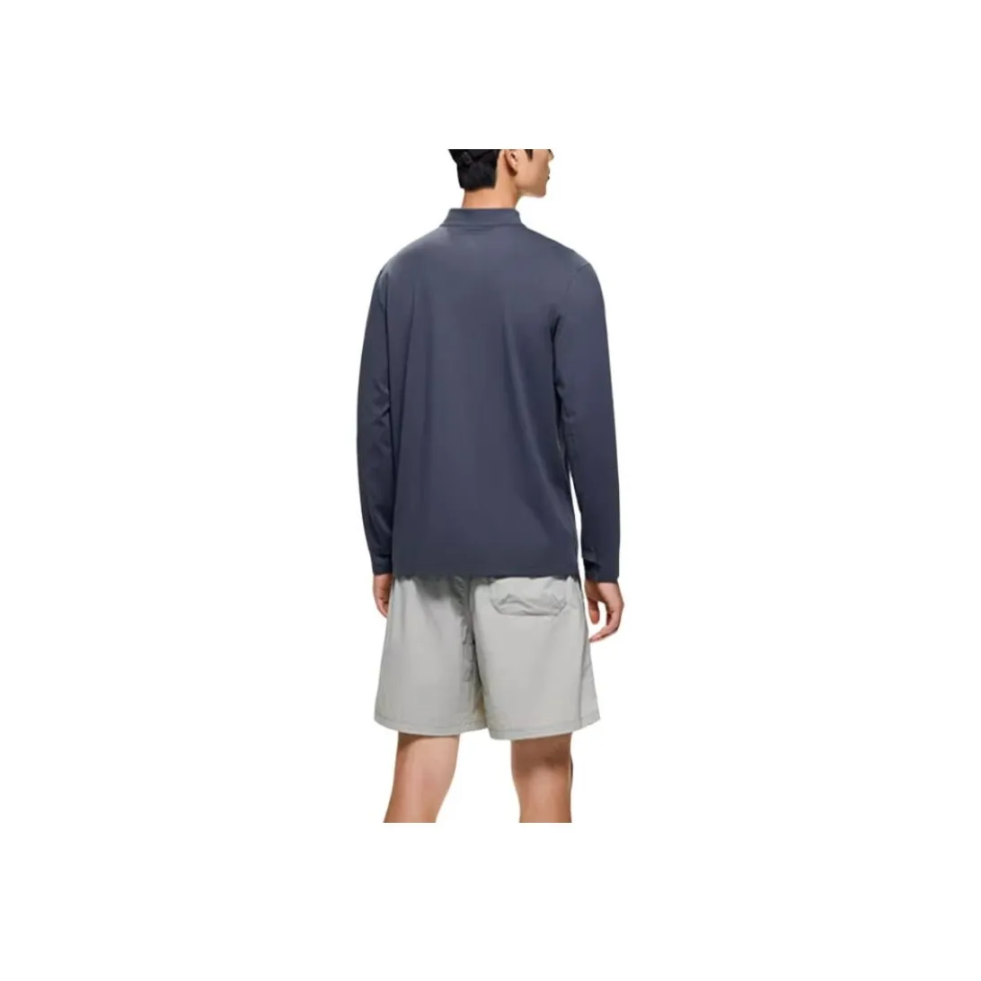 Anta Outdoor Collection T Shirt Men's Men's Gray Clothing