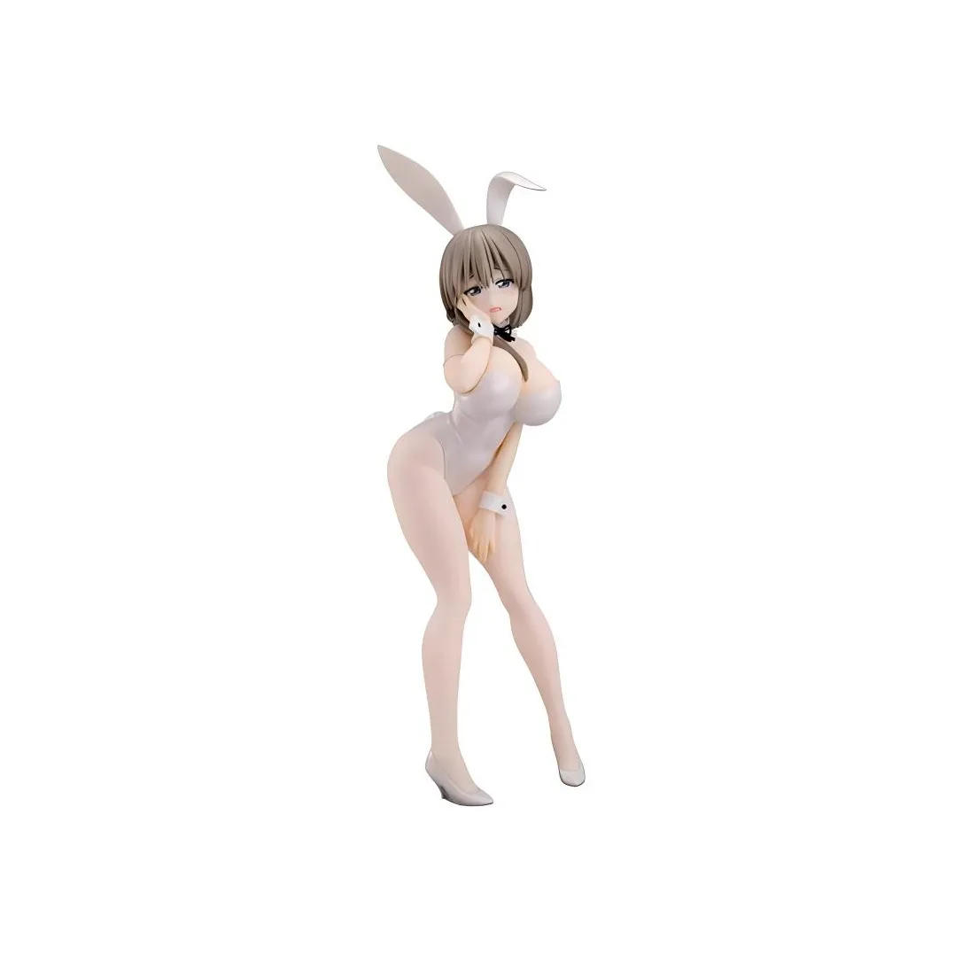 FURYU Uzaki Chan Wants To Play With BiCute Bunnies Uzaki Moon, Pearl White Ver. Bonus Gifts 29cm