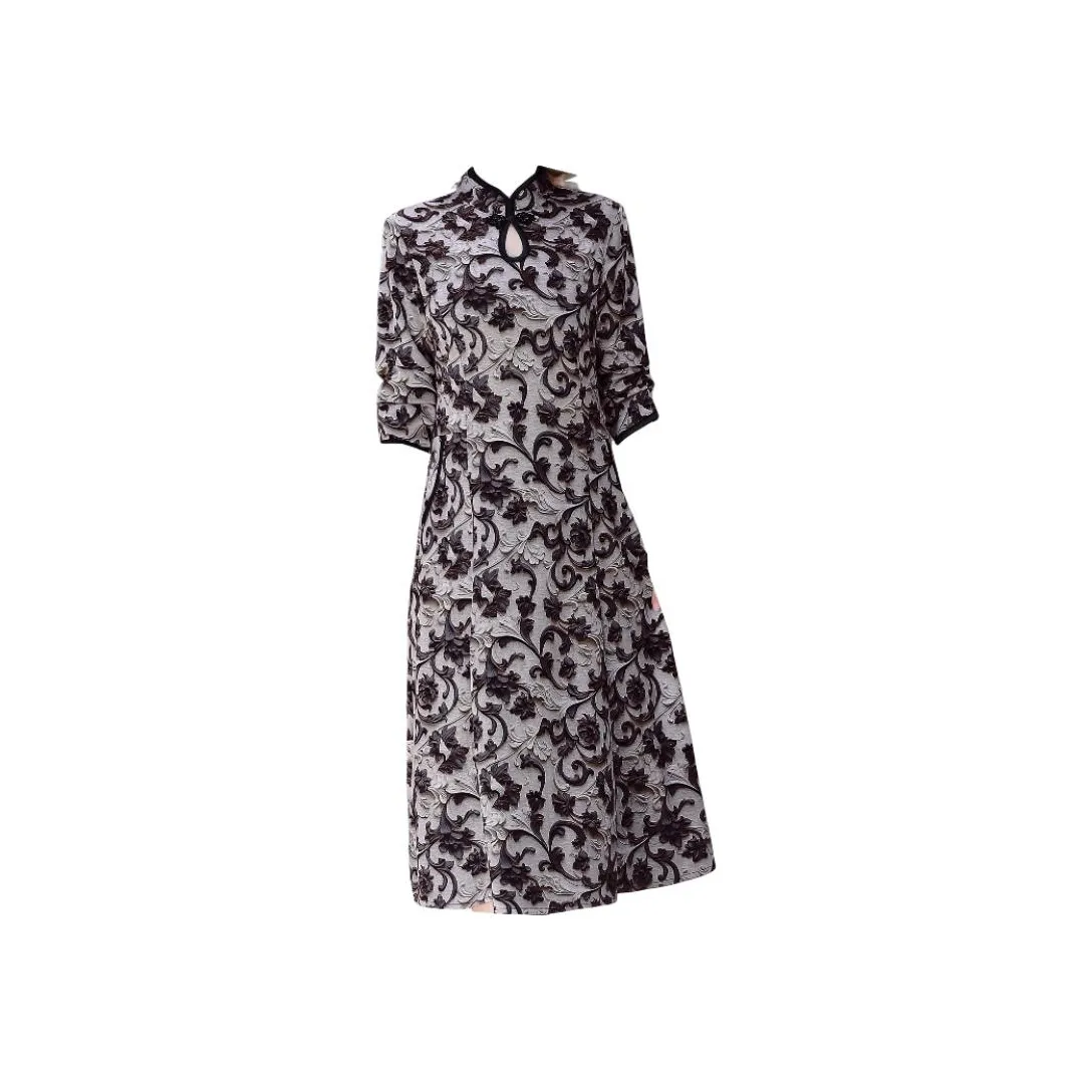 TUCANO Длинное платье с длинными рукавами женское