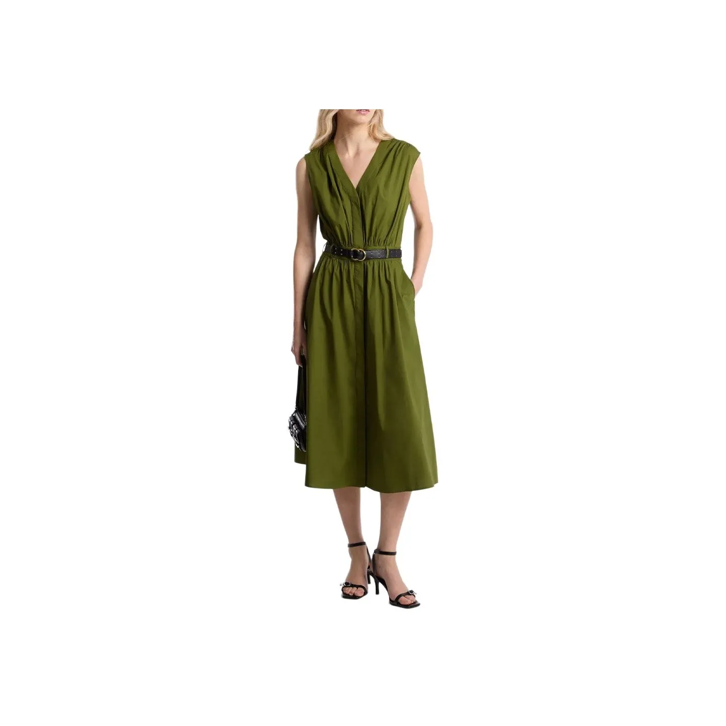 MICHAEL KORS Sleeveless Dress Women's Green