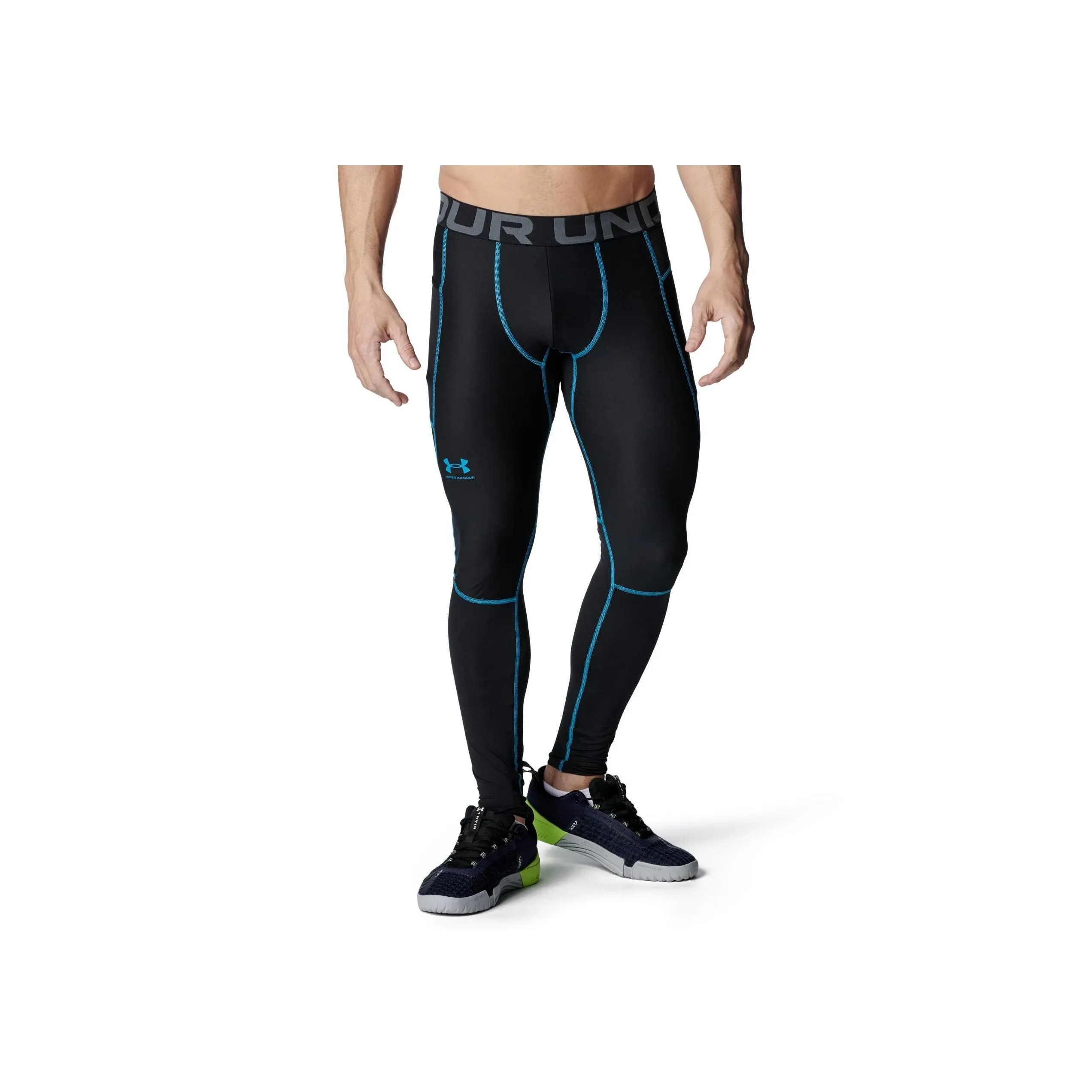Under Armour Heat Gear Series Sports Pants Men's Black 001