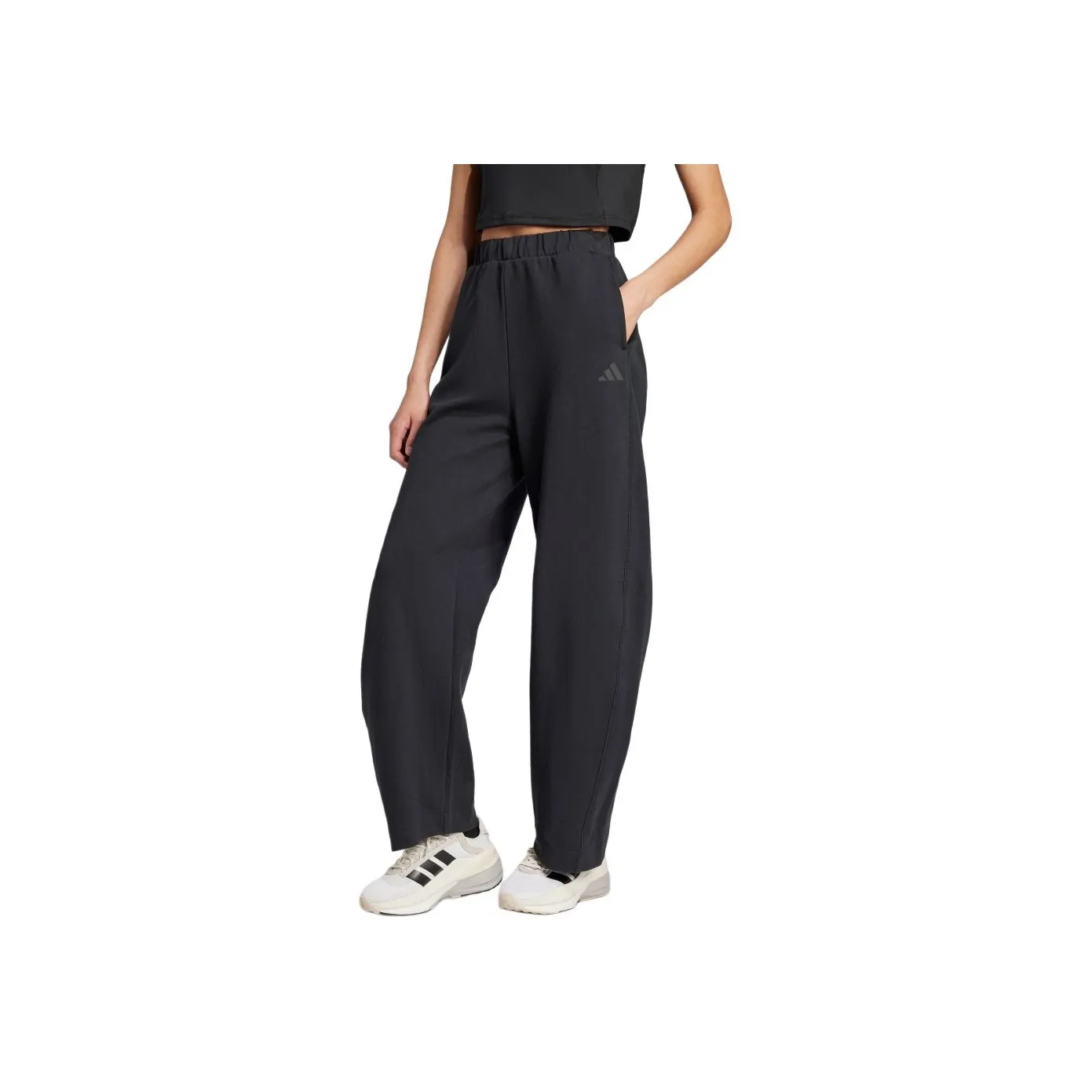 Adidas Knitted Sweatpants Women's Black