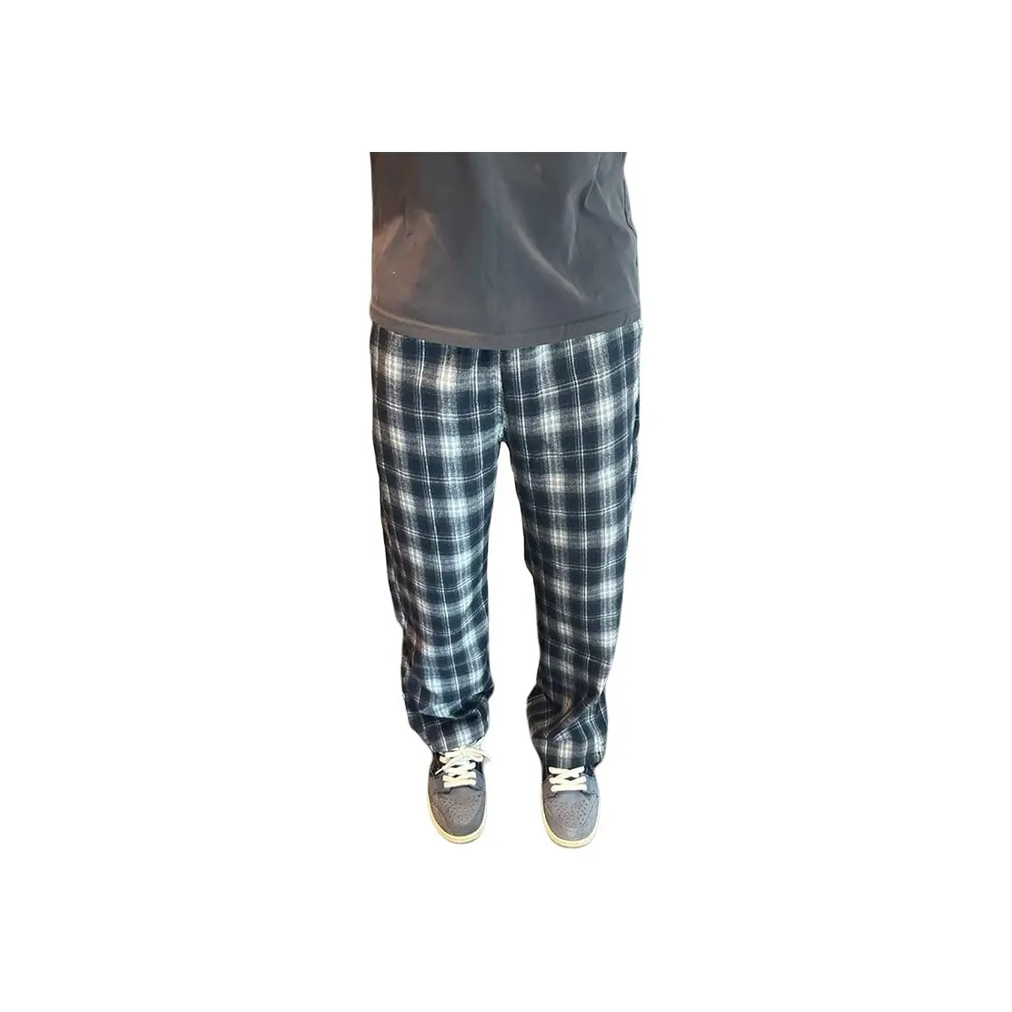 PODGORNOI Мужские повседневные черные штаны