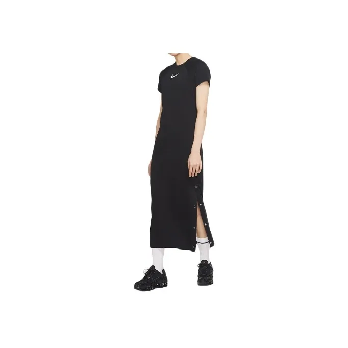 Nike Short Sleeved Dress Women's Black