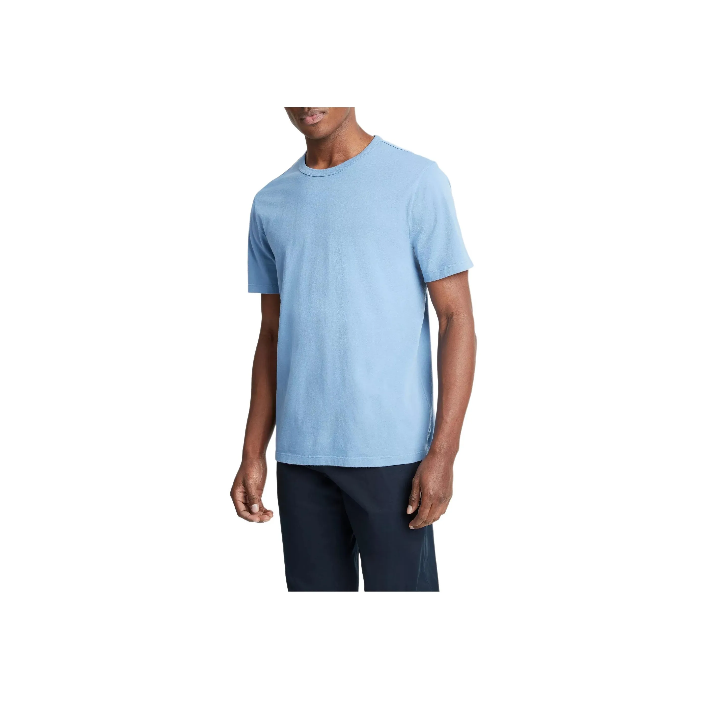 VINCE T Shirts Men's Lake Blue