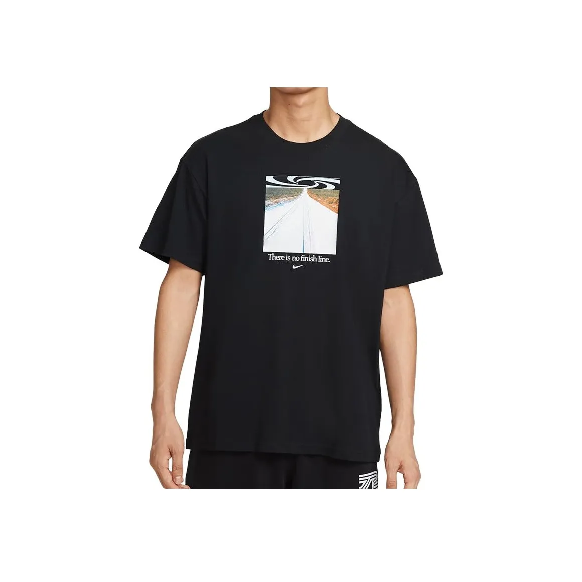 Nike Мужские черные футболки