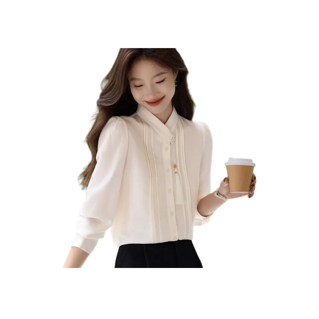 Mo Han Yi Mei Shirt Women's Ecru