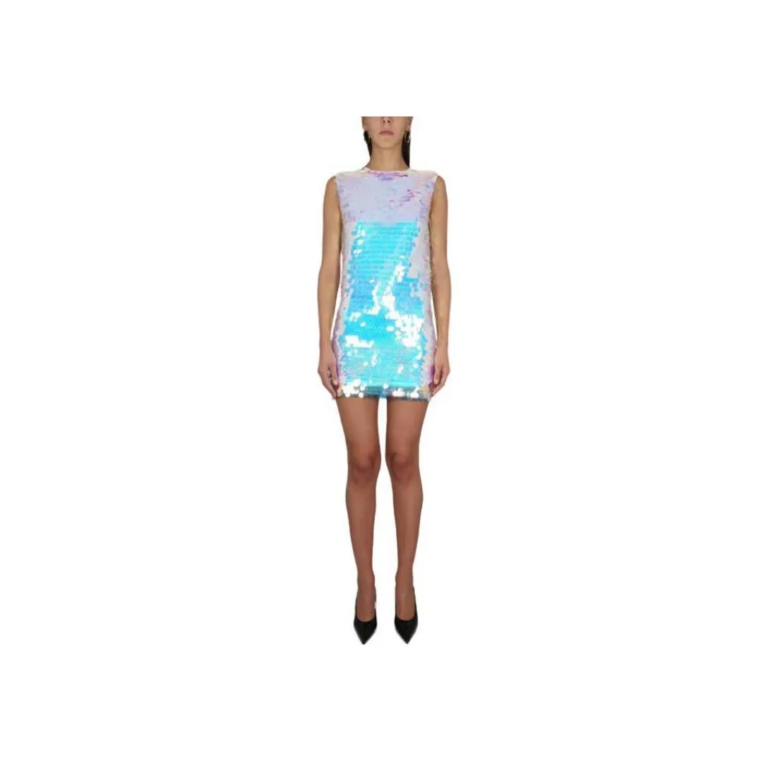 NINA RICCI Sequin Embellished Sleeveless Dress