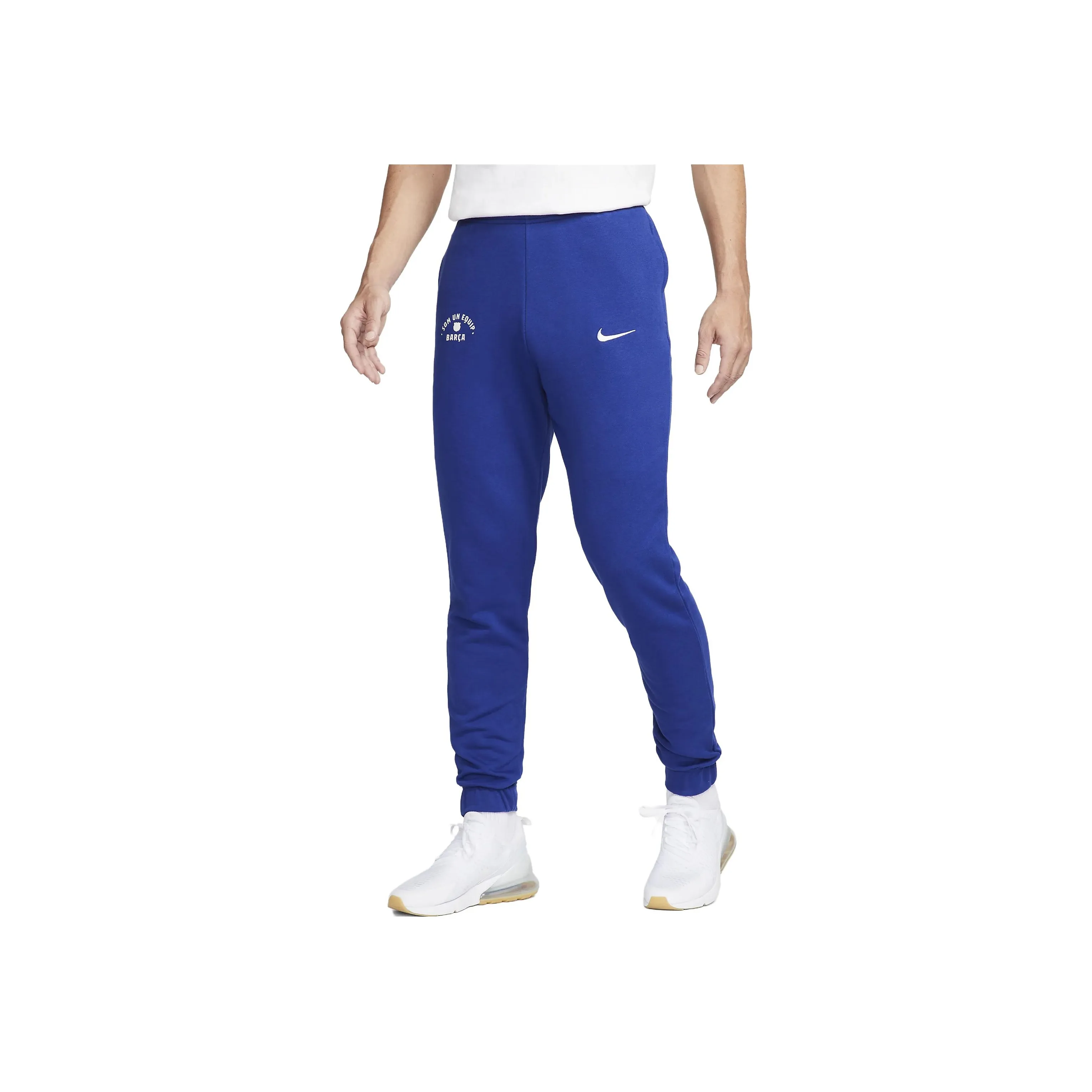 Nike Blue Men's Knitted Training Pants Nike Синий Мужские Вязаные Тренировочные Штаны