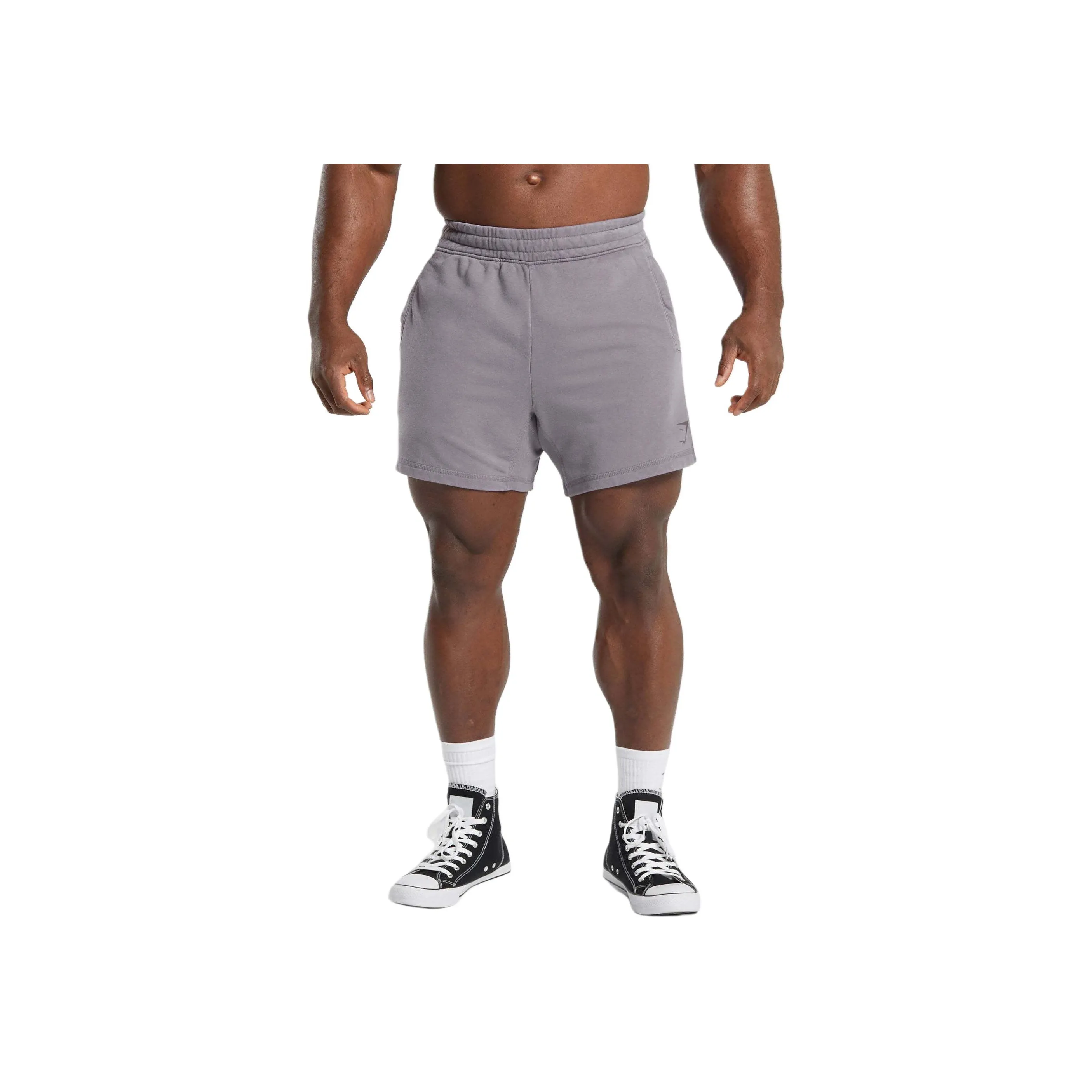 GYMSHARK HERITAGE 5' SHORTS Casual Shorts Men's Dusty Purple