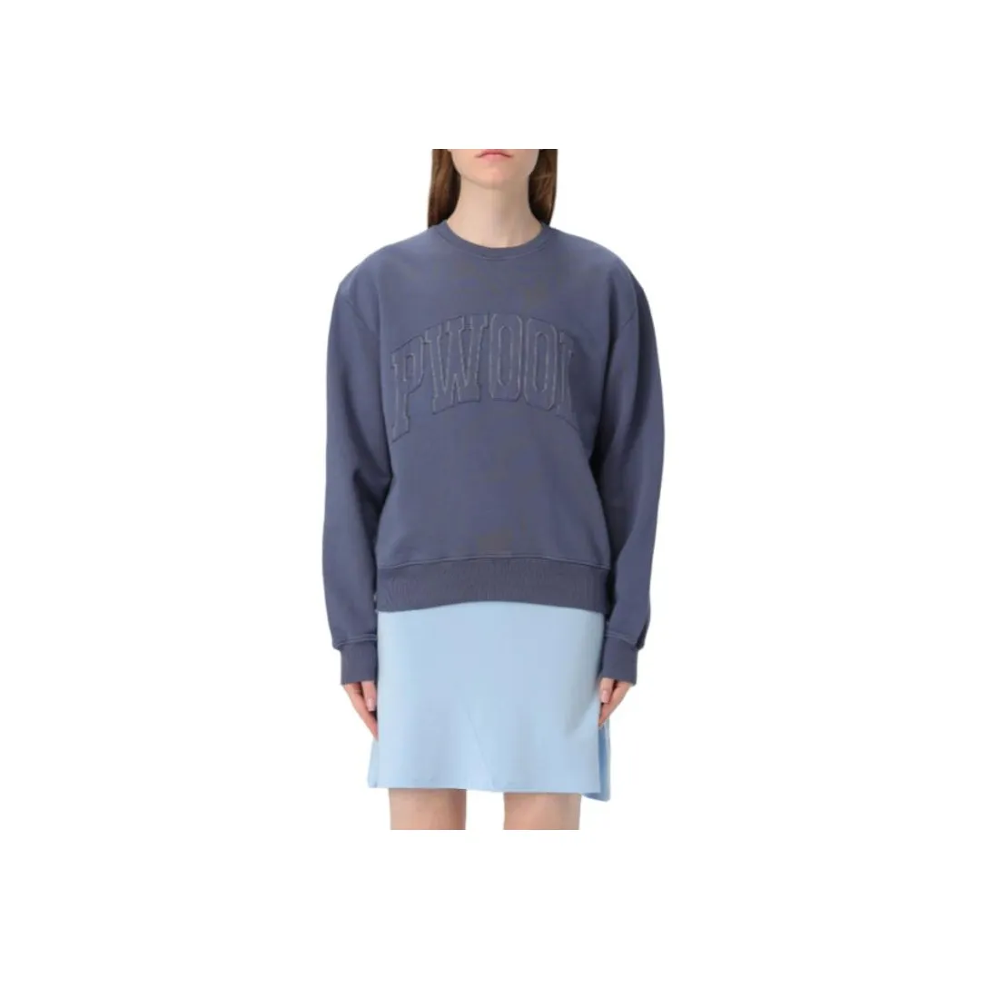 Paloma-wool Logo-appliqué Cotton Sweatshirt