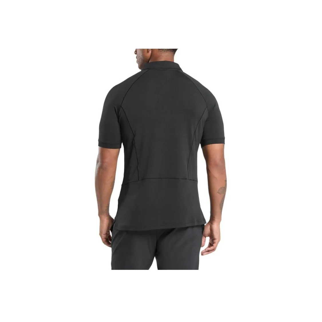 GYMSHARK Polo Shirt Men's Black