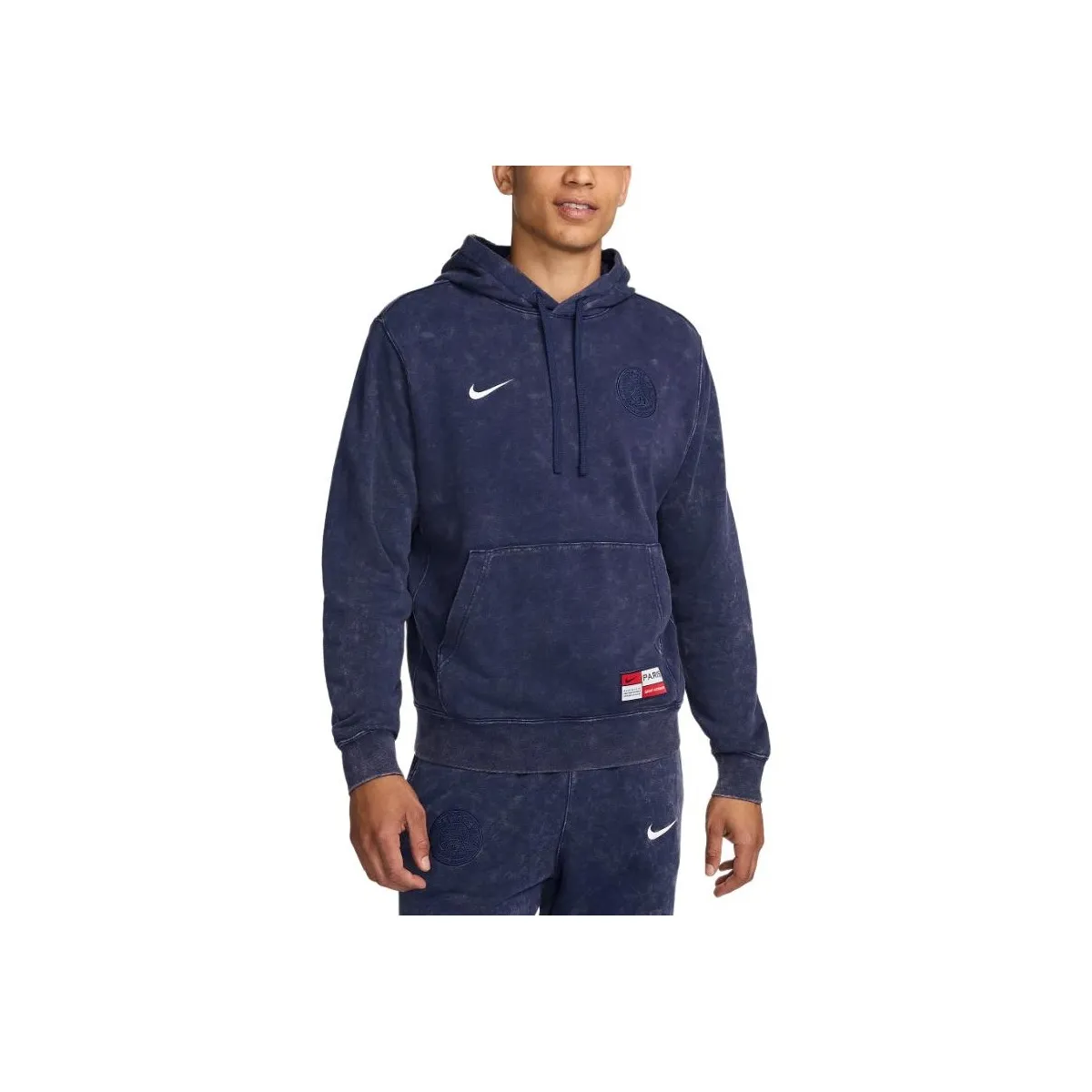 Nike Paris Saint Germain Club Men's Nike Soccer French Terry Pullover Hoodie