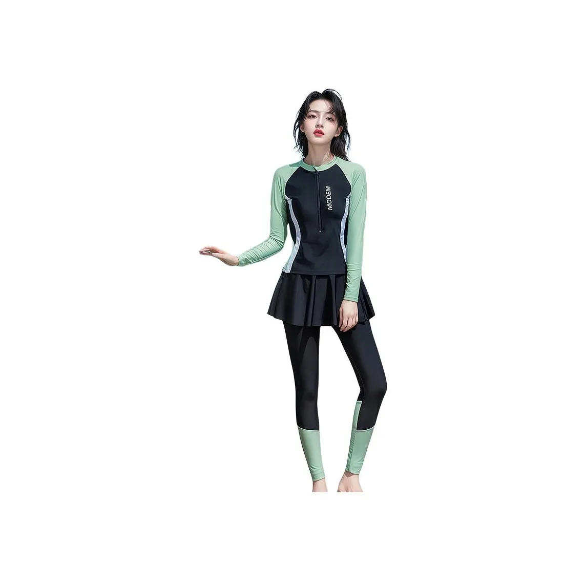 Shuhao Bai Двухкомпонентный купальник для женщин