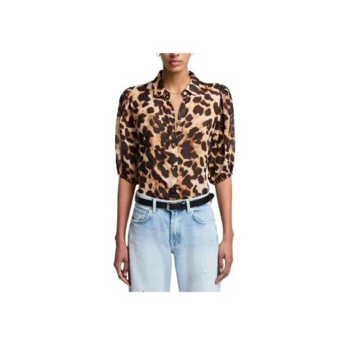 SEVEN FOR ALL MANKIND Коричневые Женские Рубашки