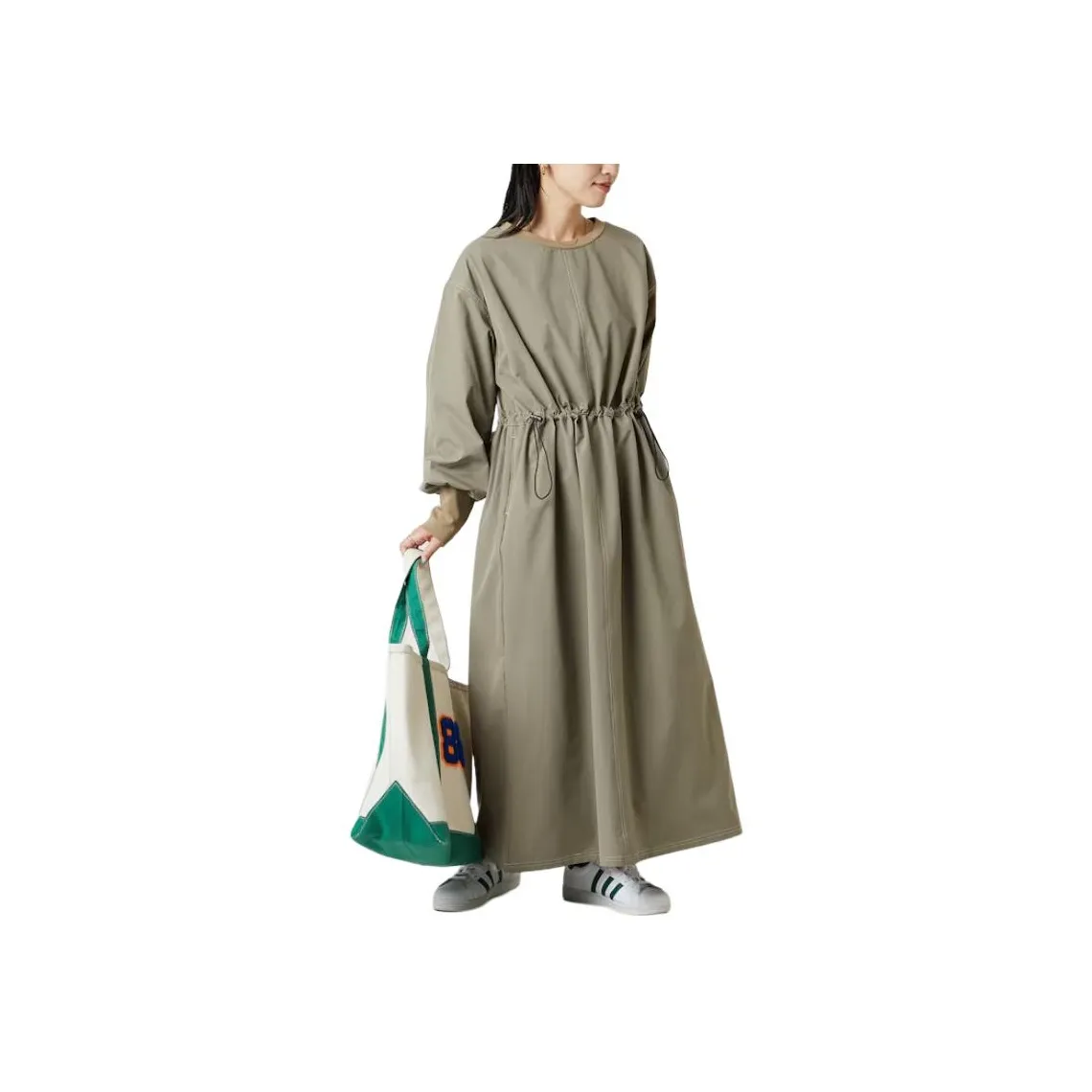 FREAK'S STORE Long Sleeved Dress Women's Light Umber