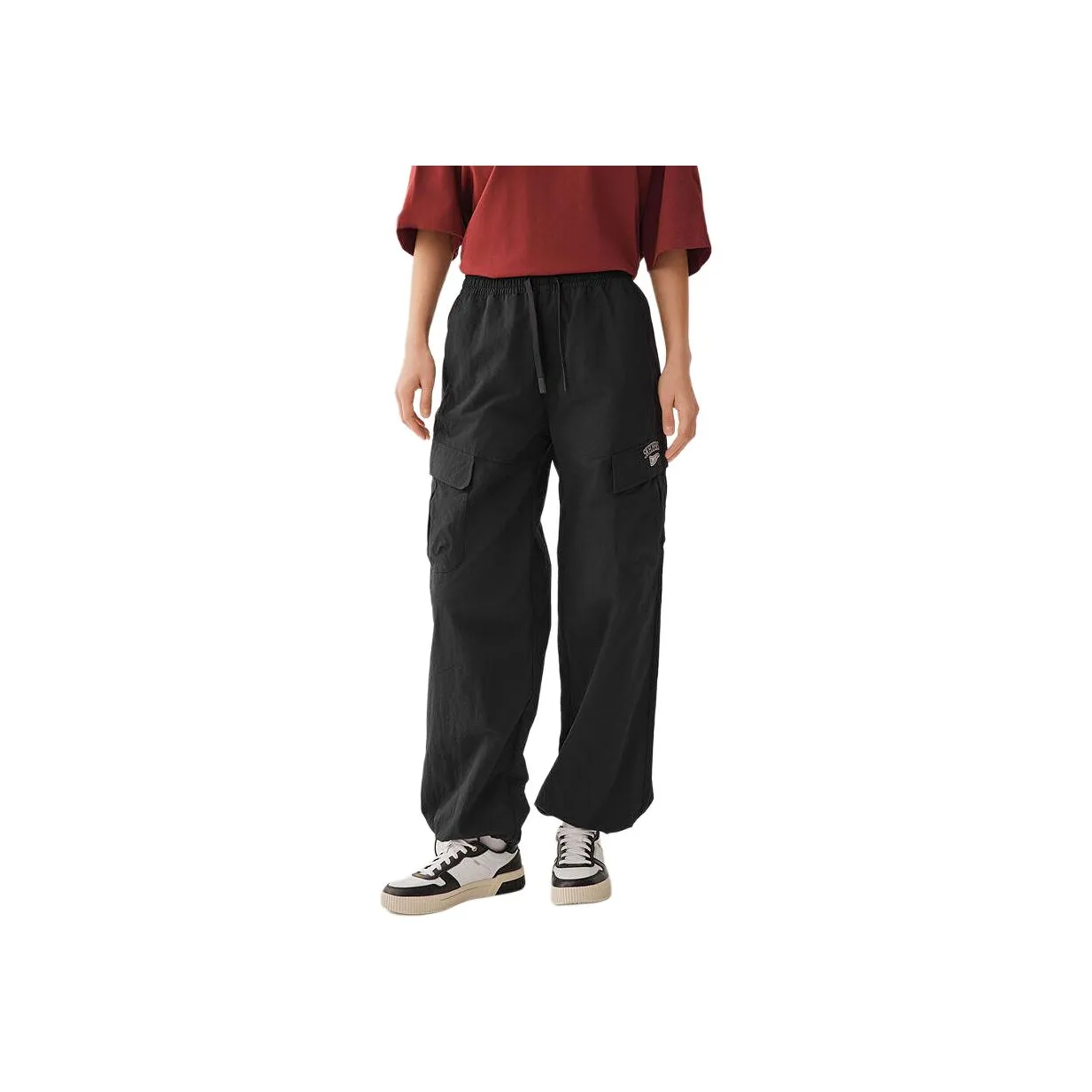 Skechers Knitted Long Pants Knitted Sweatpants Women's Carbon Black
