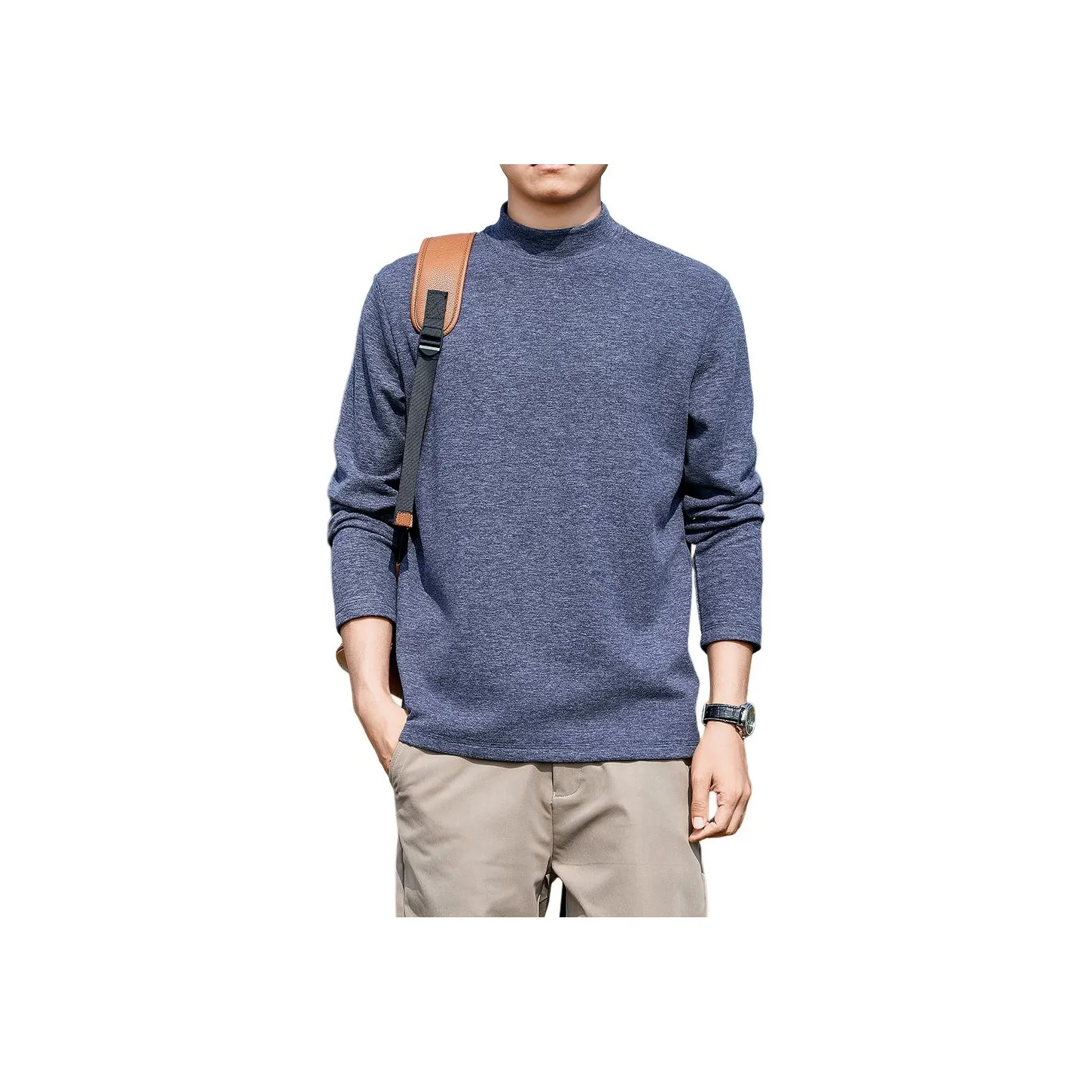 PERDONTOO Длинный рукав Т-рубашка Мужская