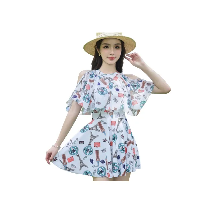 Youyou Белый Женские Ван-Пис Купальники