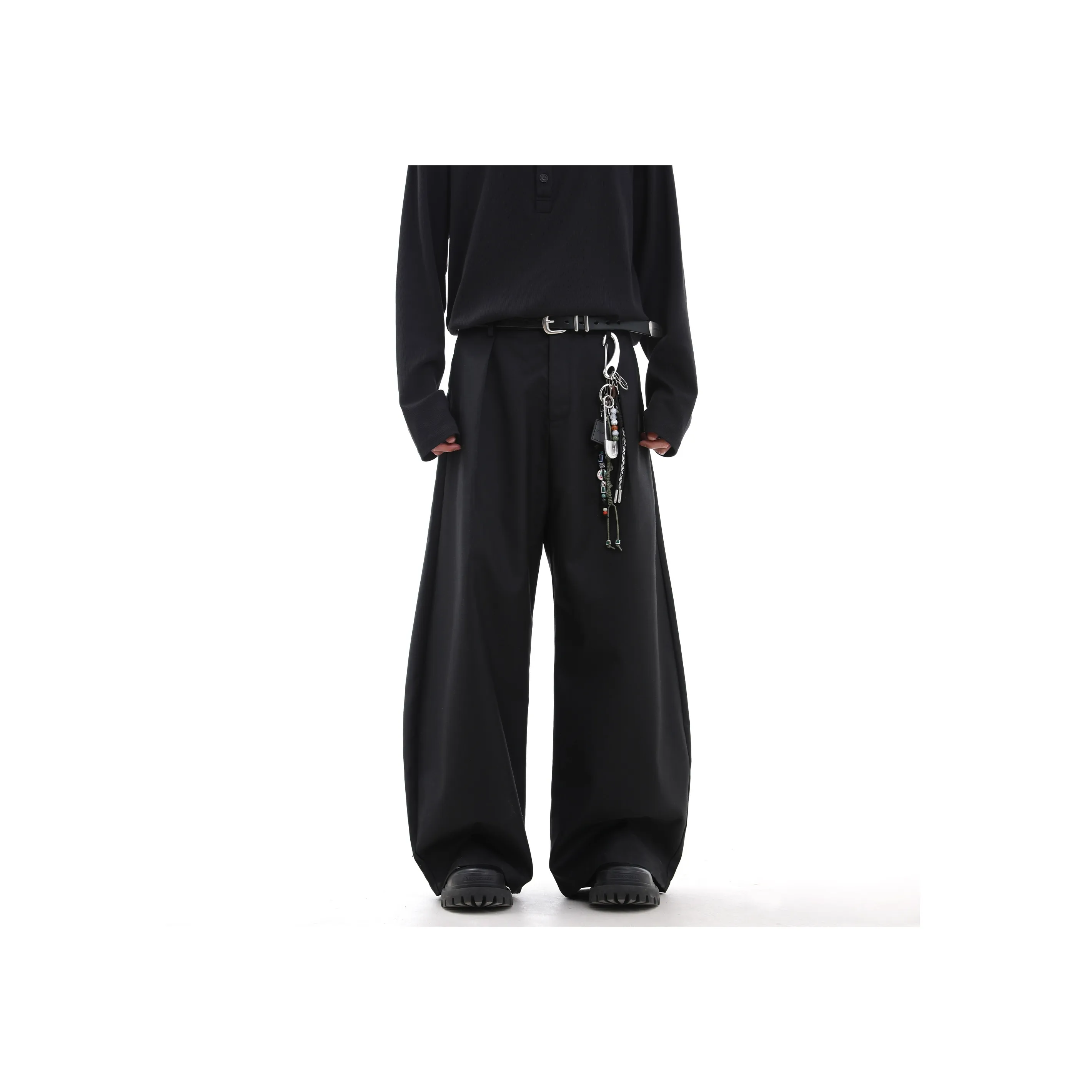 PAINT STAIN Повседневные брюки Унисекс Классический черный