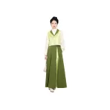 3종 세트 (조끼+화이트 스웨터+스커트)