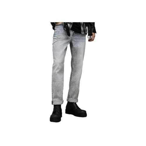 ALLSAINTS Синие Мужские Джинсы