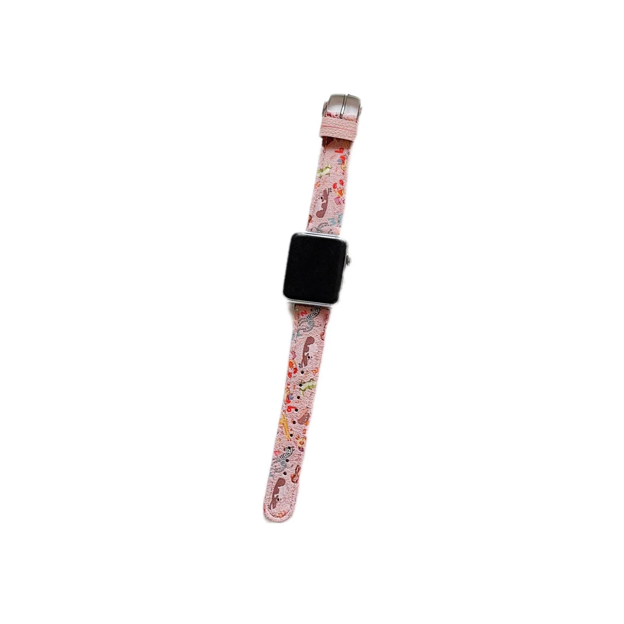 Bevichi Watch Band Apple Compatibility Suede Material