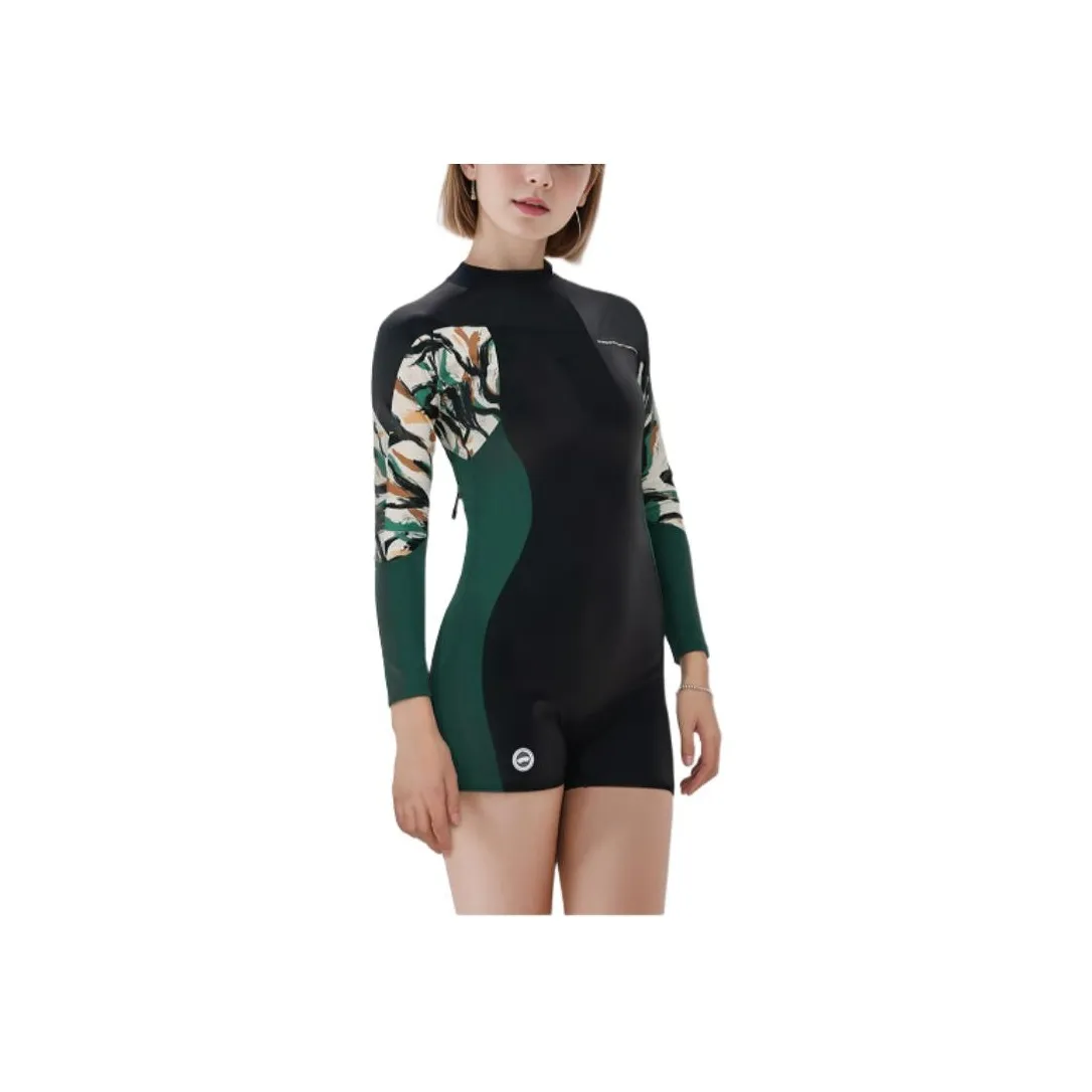 TOSWIM Ван-Пис Купальник Женские Луна Wilds Джунгли