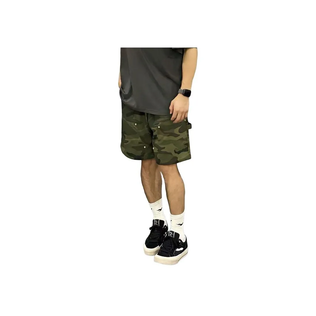 CORNILOT Casual Shorts Unisex Camouflage
