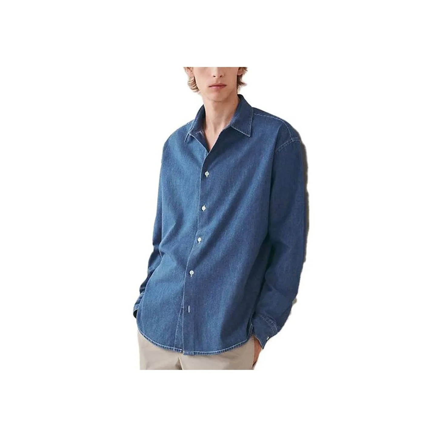 HERMES Denim Jackets Men's Indigo