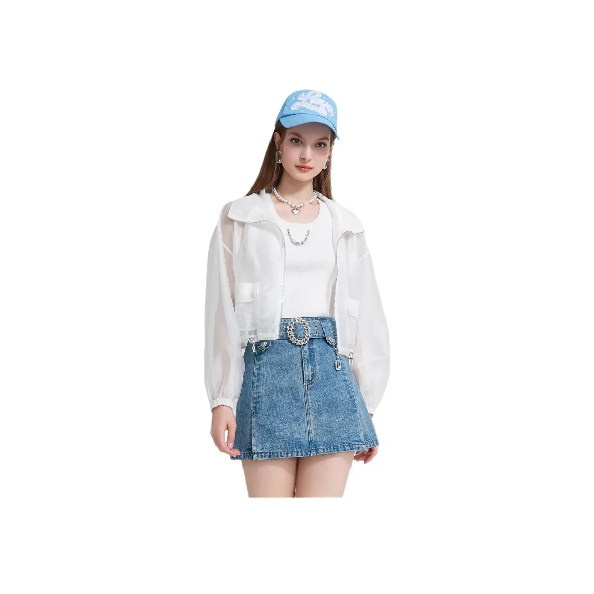 AIVEI Белые Женские Куртки