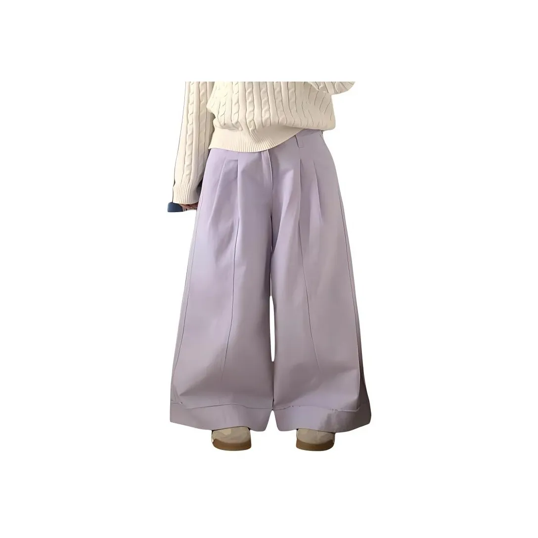 DOSOHEB Casual Pants Women's Purple
