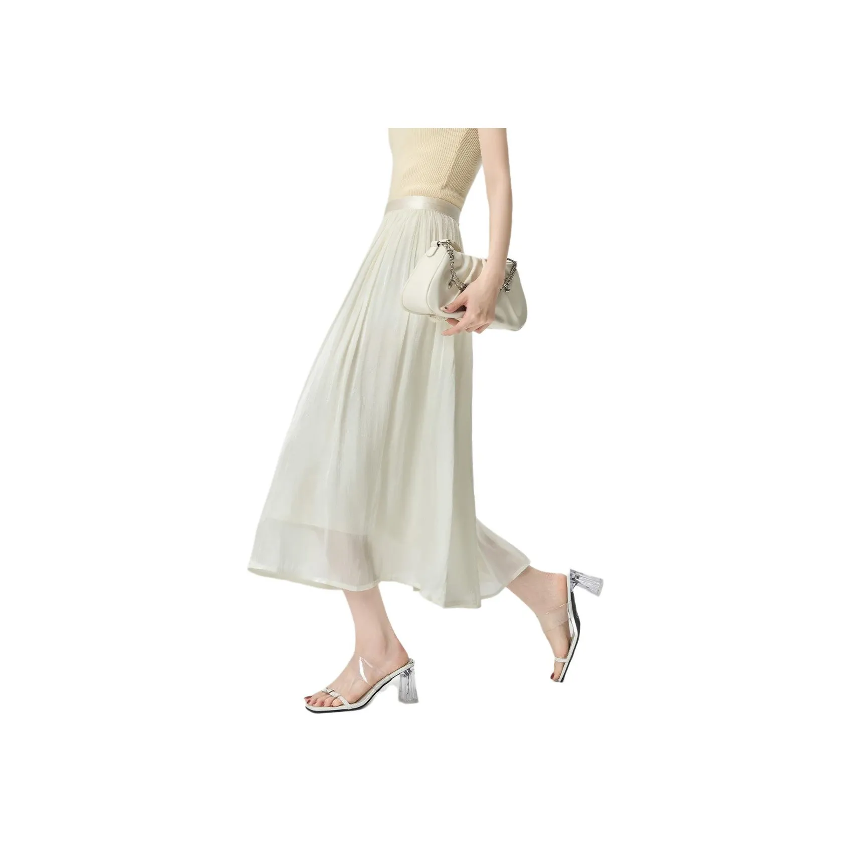 Ya Sheep People Повседневный Длинный Юбка Женские