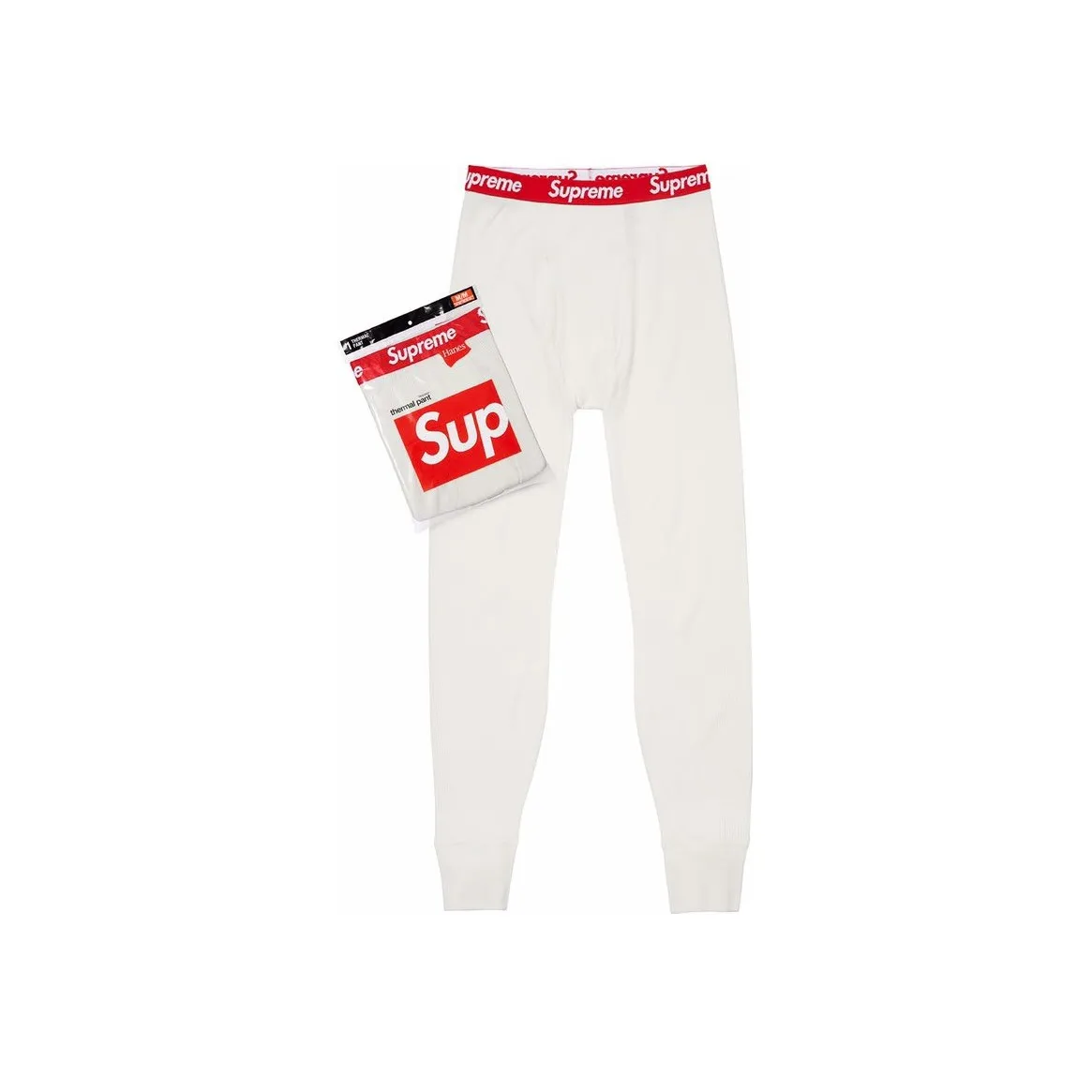 Supreme X Hanes Bones Thermal Pant 1 Pack 'Natural'