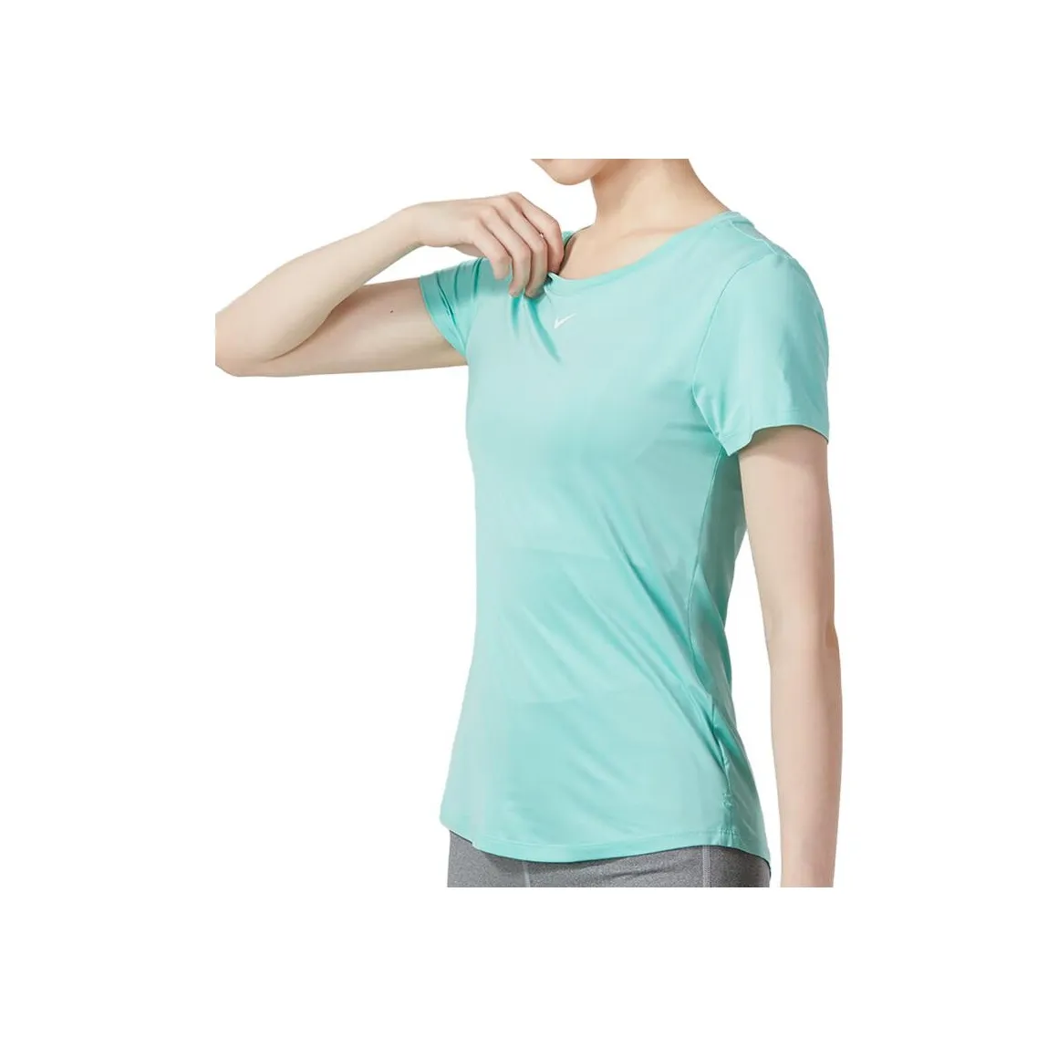 Nike Set in Sleeve T Shirt Women's Light Blue