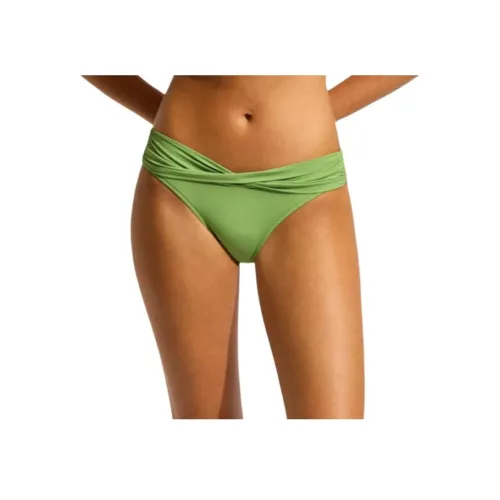 SEAFOLLY Шалфейно-зеленый Женские Бикини