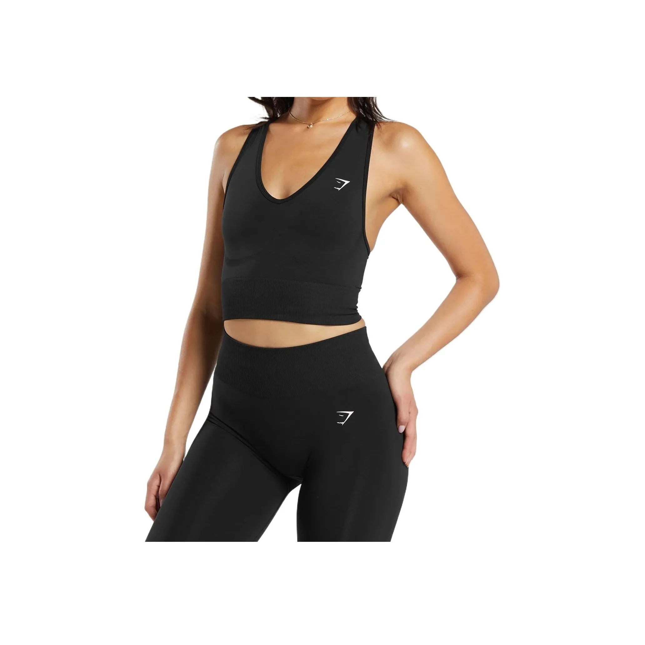 GYMSHARK Спортивные жилеты Женские Черный