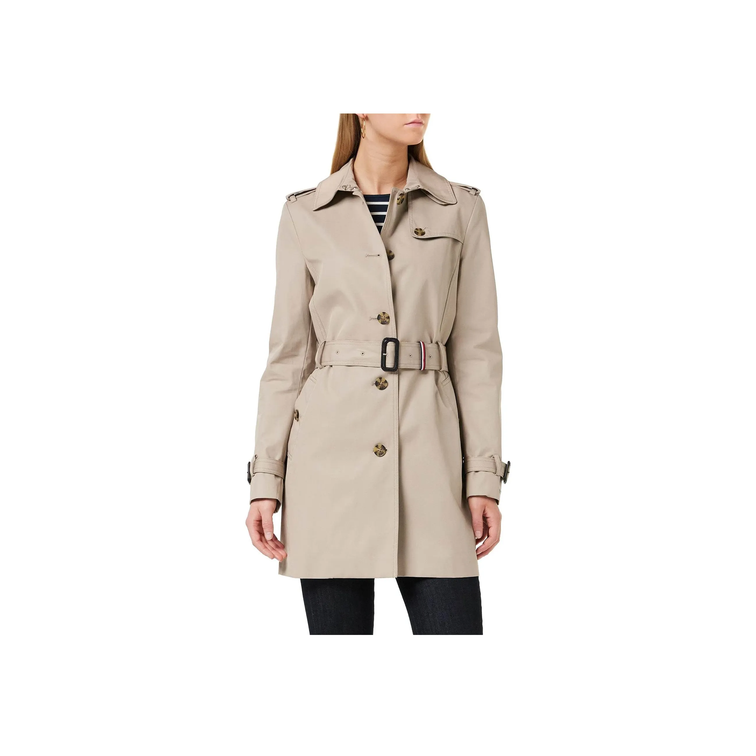 Tommy Hilfiger Тренчкот Женский Бежевый
