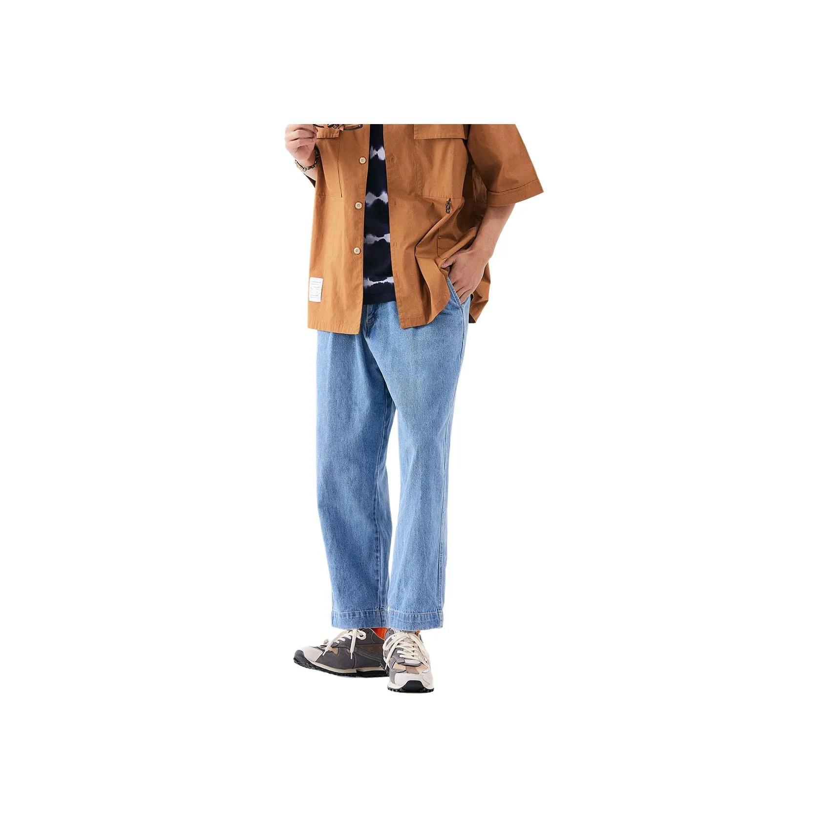 GOLDLION G+ Jeans Men's Sky Blue