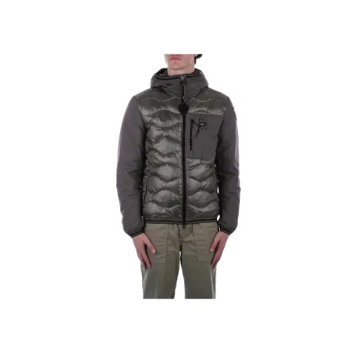 Blauer Зеленые Мужские Куртки