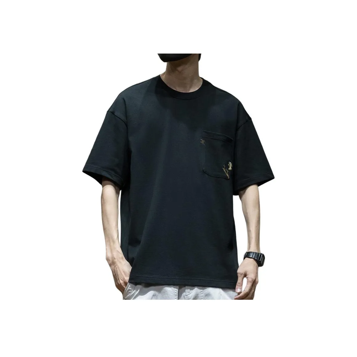 GEOGRE ALEX Черные Мужские T-Рубашки