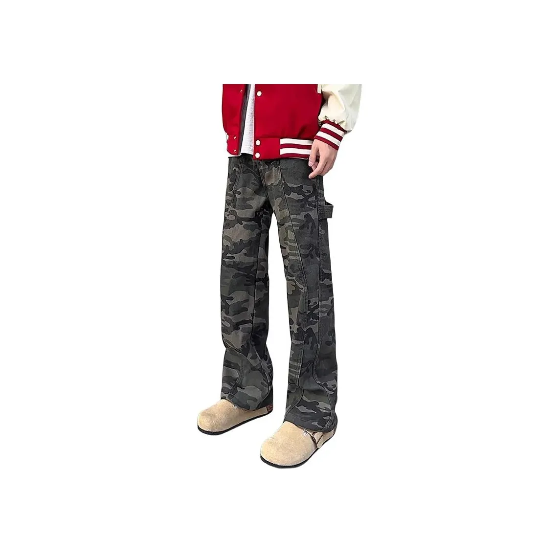 DAFK Камуфляж Мужские Джинсы