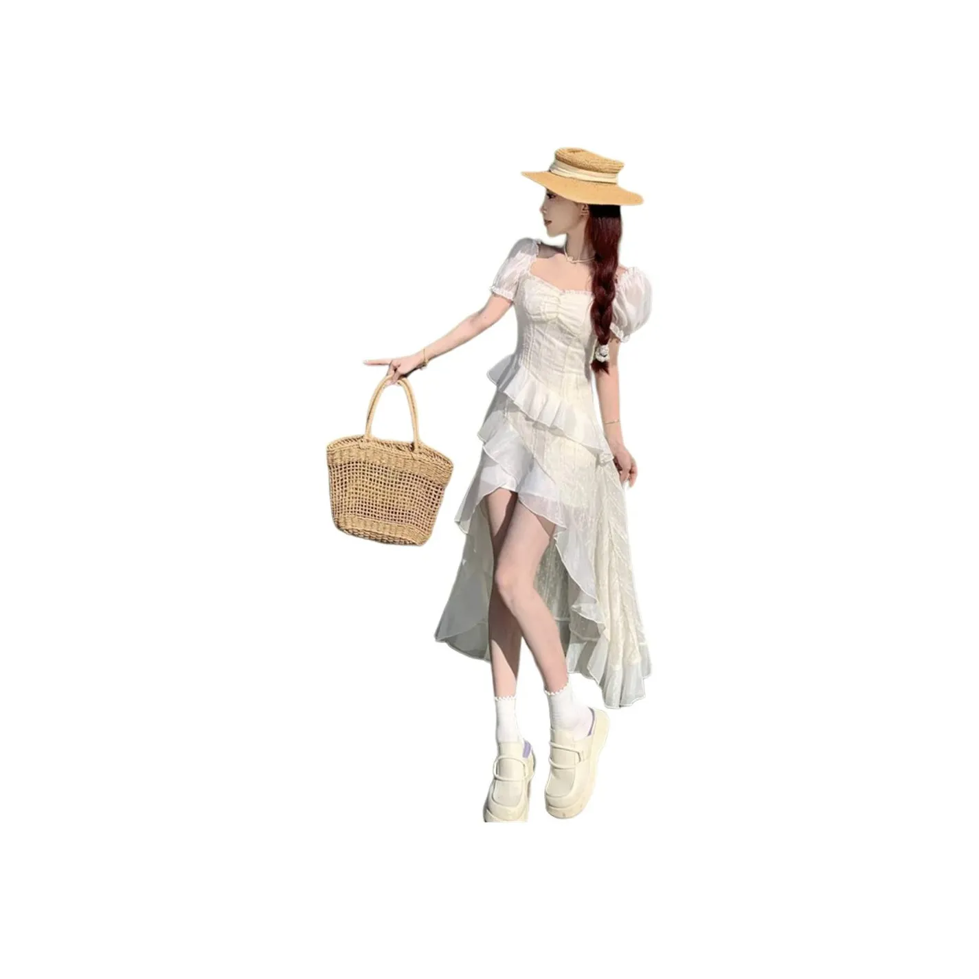 JECCI FIVE Короткий рукав Платье Женское