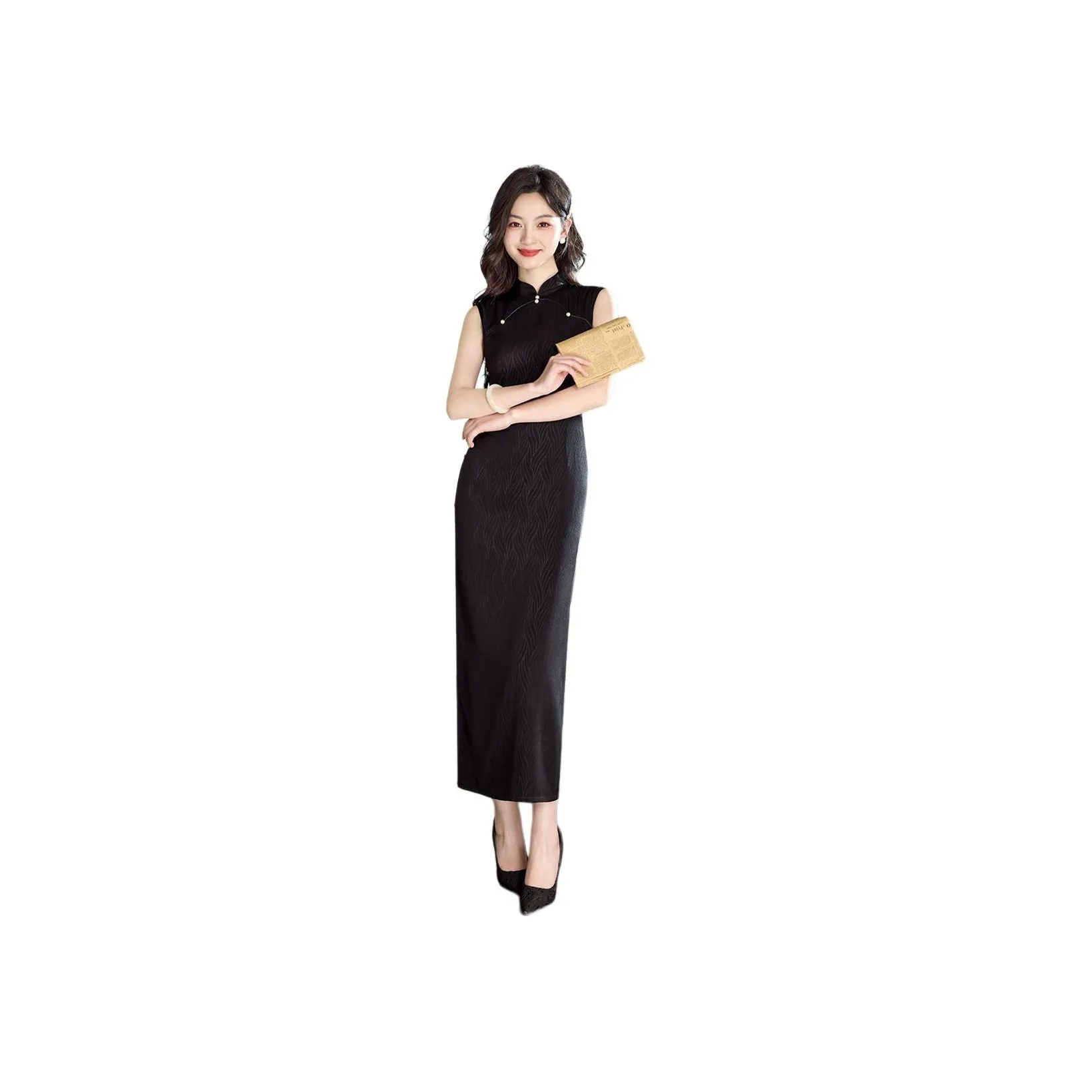 ENEESSI Spring Summer Release Cheongsam Women's Black