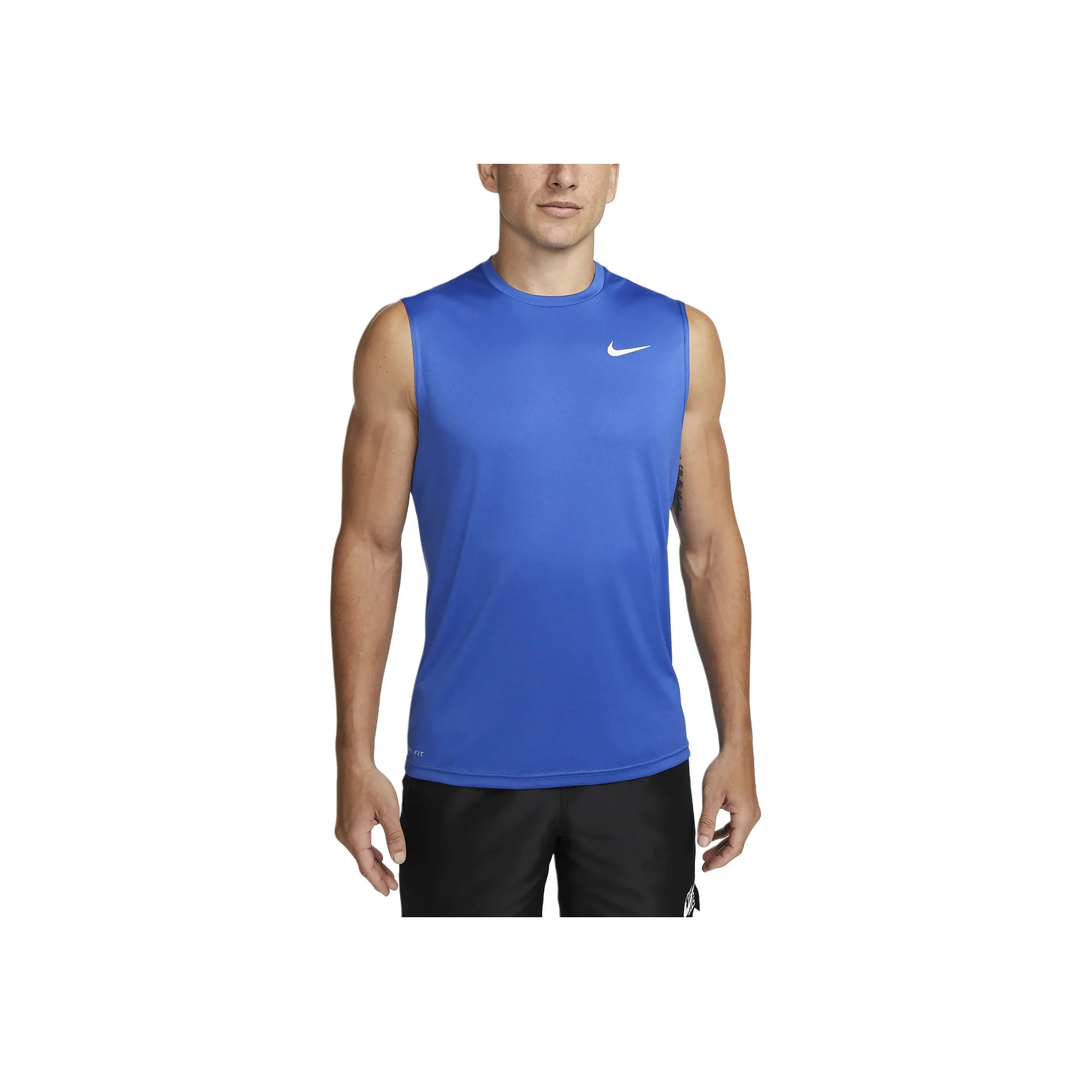 Nike Essential Sleeveless Hydroguard Swim Shirt Men'swimwear Men's Blue