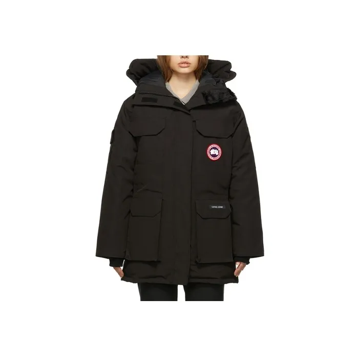 Canada Goose Women's Expedition Heritage Parka Jacket Classic Fit Navy