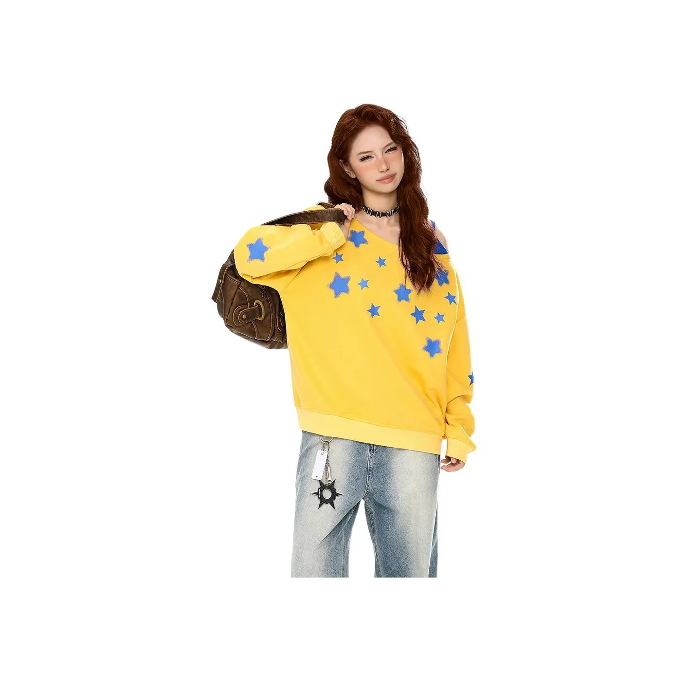 LAKESI Желтый Женские Свитшоты