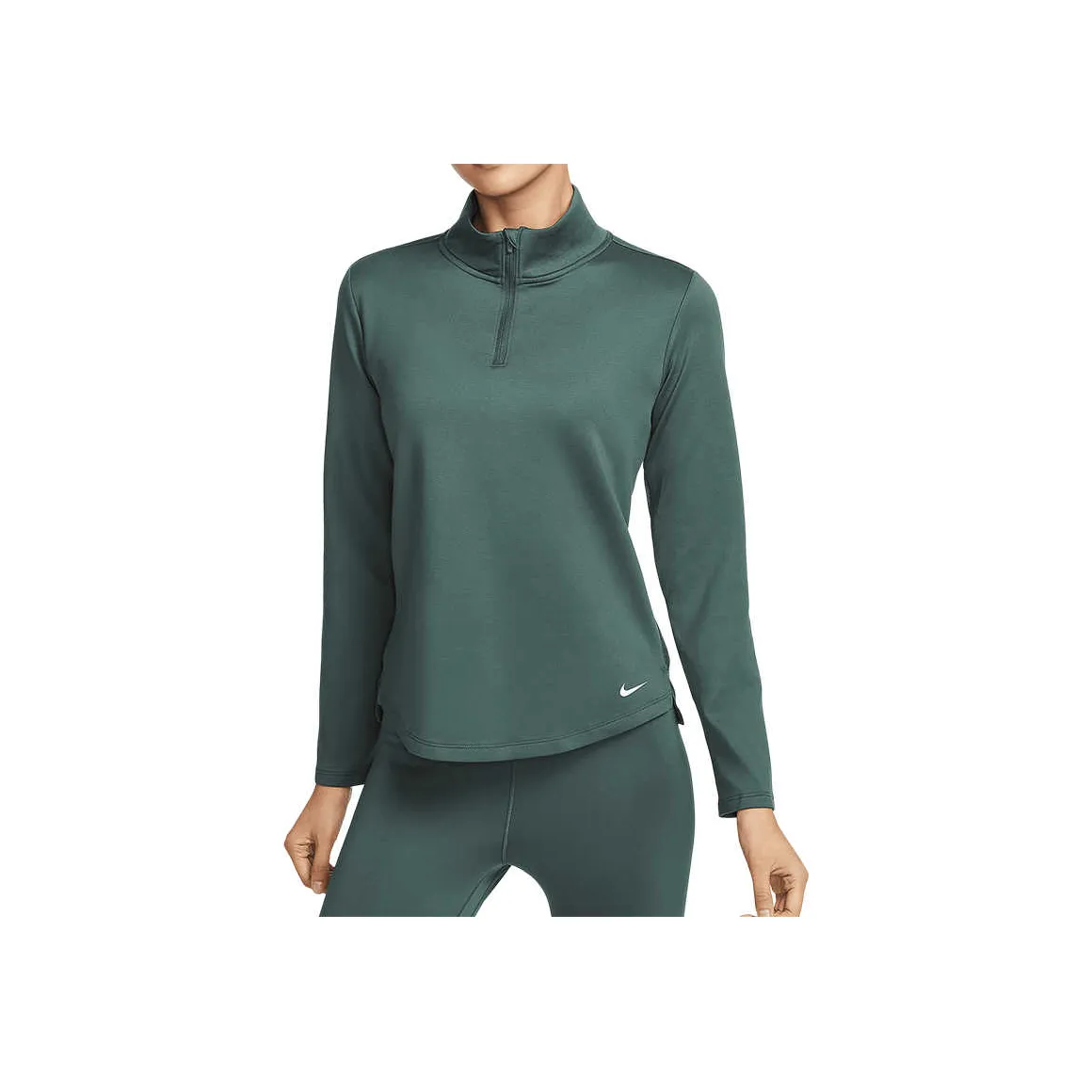 Nike Therma Fit One T Shirt Женская Зеленая