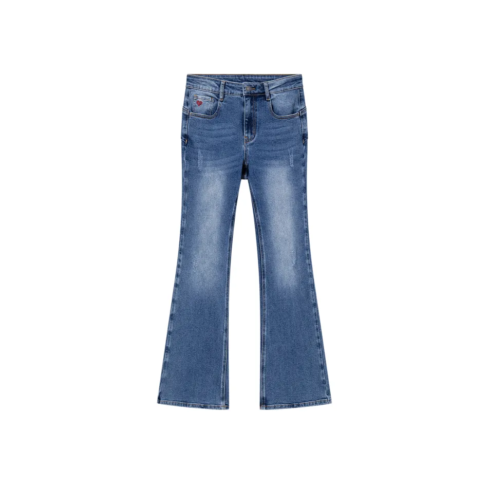 Desigual Темно-синие джинсы для женщин