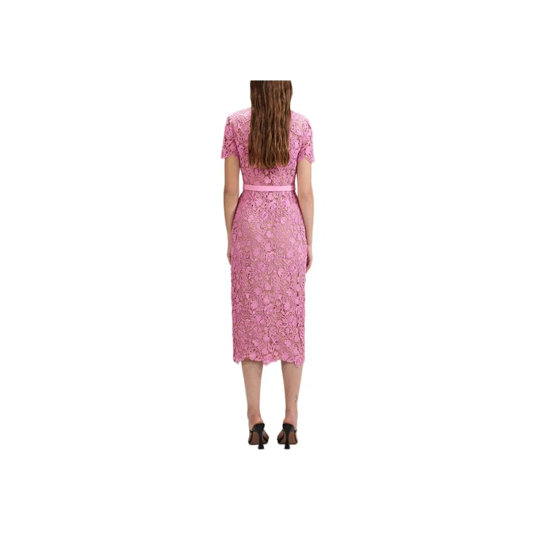 Self portrait Short Sleeved Dress Women's